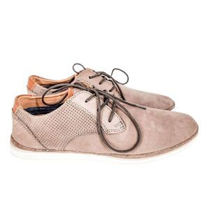 Steve Madden Arnie Nubuck Taupe Shoes 7